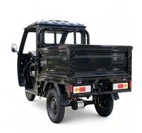 Tricycle électrique fermé certifié CEE 72V 1800W, 2 places, 45 km/h, charge lourde, 3 roues, batterie au lithium