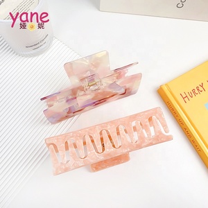 Оптовая продажа винтажная 10,5 см ацетатная заколка для волос черепаха большая заколка для женщин - Product Image 4