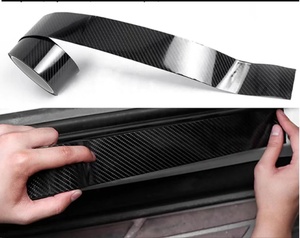 Autocollant en fibre de carbone <span class=keywords><strong>K5D</strong></span> Nano Tape pour la protection des zones de marches de voiture Protection des bords de porte - Product Image 4