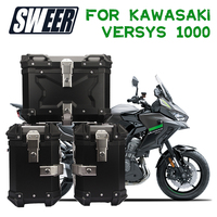 Pour Kawasaki Versys 1000 Accessoires En Gros Sacoche Latérale Moto Top Case Côté boîte Support Queue Boîtes Support 2019-2022