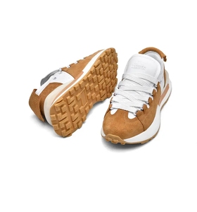 รองเท้าวิ่งระบายอากาศได้ดีสำหรับผู้ชายรองเท้าวิ่งออกกำลังกายแบบกำหนดเองได้สำหรับผู้ชายแบบคลาสสิกเล่นเทนนิสสีขาวจากอิตาลี - Product Image 1