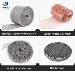 Knitted <b>Wire</b> <b>Mesh</b> Round <b>Wire</b> 0.2 0.23 0.25 0.028mm Single Stainless Steel Knitted <b>Wire</b> <b>Mesh</b> for Thermal Insulation Blanket - Product Image 6