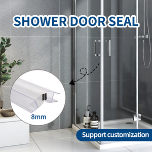 135 מעלות זכוכית אבן קצה דלת זכוכית מגנט טבעת דלת זכוכית מגנט חותם עמיד למים דלת טבעת חותם - Product Image 3