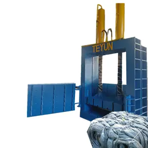 Máquina empacadora vertical de promoción de fábrica china para residuos de mascotas/neumáticos