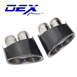 ปลายท่อไอเสียรถยนต์ DEX สำหรับ <span class=keywords><strong>Audi</strong></span> A3 A4 A5 A6 A7 อัพเกรดเป็น RS3 RS4 RS5 RS6 RS7 AK ท่อไอเสียคาร์บอนไฟเบอร์คุณภาพสูง - Product Image 6