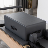 Ensemble de réformateur de Pilates pour le corps, équipement professionnel d'équilibre pour le yoga et le fitness, machine de Pilates en bois, lit, chaise pour l'entraînement à domicile