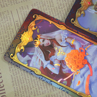 Cartes de tarot et d'oracle originales de haute qualité avec impression holographique sur papier, conception personnalisée, certifiées ISO, taille personnalisée