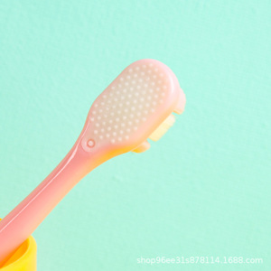 Cat Paw Toothbrush For Children Soft Bristles Colorful Manual Toothbrush 0-8 Years Old - Product Image 3