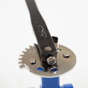 วาล์วผีเสื้อแบบมีร่องเหล็กหล่อ DN65 แบบใช้มือสำหรับสื่อของเหลว - Product Image 4