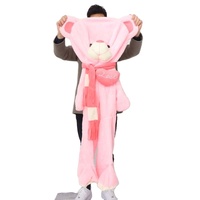 Échantillon Gratuit : Peluche Ours en Peluche Non Rembourrée, Jouets en Peluche Pas Chers pour Ours en Peluche avec Cœur