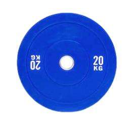 10-55lb/5-25kg Umweltfreundliche Langlebige Rutschfeste Gummi-Bumper-Platten für Fitnessstudio Gewichtheben Anpassbare Farben & Logo 2"/1\" - Product Image 6