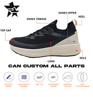 Chaussures décontractées de luxe pour hommes, inspirées du basketball, respirantes, légères, avec doublure en maille, tendance mode