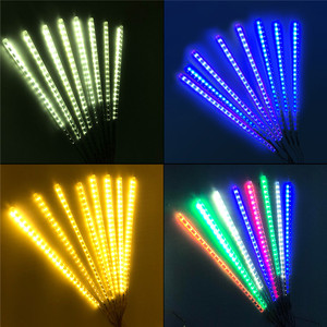 Meteor Shower RGB RGBW <strong>LED</strong> <strong>Falling</strong> Rain Lights 30cm 8 <strong>Tubes</strong> <strong>Led</strong> Icicle <strong>Snow</strong> <strong>Falling</strong> Raindrop Lights - Product Image 2