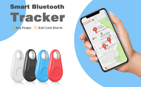 Mini traceur GPS étanche Bluetooth localisateur traceur pour animaux de compagnie chiens/chats accessoires de collier de clé pour enfants compatible Android