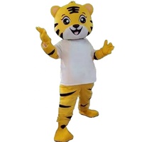 Funtoys Costume de Mascotte Tigre Animal Sauvage pour Événements, Carnavals, Publicité et Spectacles, pour Adultes