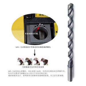 Meuleuse à forets Mr-13X, machine de meulage électrique 1-6 mm pour petits forets et meules - Product Image 3