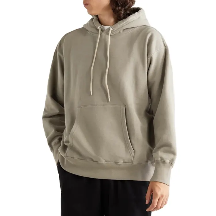 Hot Sale Custom Logo Oversized Fit Loose Sports Top Hoodie Men's Fitness Gym Workout Warm Up Sweatshirt Hoodie