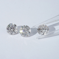 Starsgem 2Ct DEF VS redondo brillante excelente corte suelto laboratorio cultivado CVD diamante para reloj de joyería