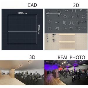 Máy tập tạ vai, thiết bị tập thể hình, máy tập nâng vai, bài tập thể dục, máy tập nâng vai bên - Product Image 5