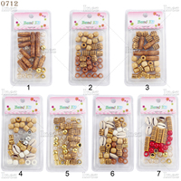 Perles de cheveux brunes dégradées, perles tubulaires pour locs, plusieurs styles, accessoires vintage pour dreadlocks, perles décoratives pour cheveux pour femmes et filles