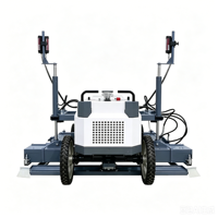 Robot de nivellement laser à faible taux de défaillance, machine pratique pour le nivellement des sols en béton sur chantier
