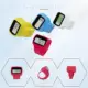 Compteur de trafic numérique LED électronique miniature en plastique pratique, outil d'instrumentation facile à utiliser pour les applications de bus