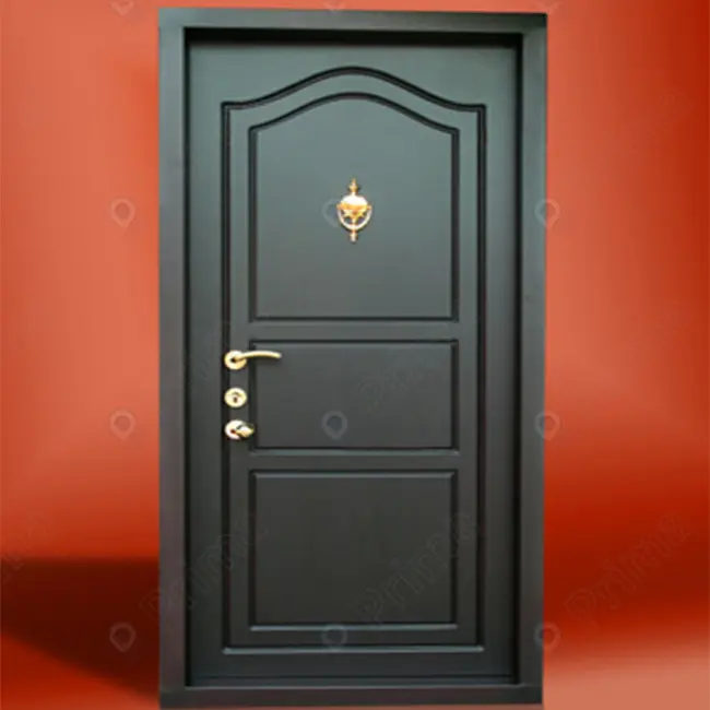 Promotion Simple Design Metal Doors Panels Manufacturer panel door hollow metal door