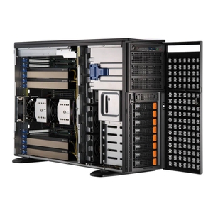 การฝึกอบรม AI/ดีพเลิร์นนิ่ง Supermicro GPU Superserver Sys-741GE-TNRT Tower Rackmount DP Workstation พร้อม GPU 4 ตัวในสต็อก Sys-741 - Product Image 1