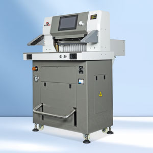 By500L гидравлический резак для бумаги, более плотный, 10 дюймов, ЖК-экран, ручной режим, изменение языка для школьного офиса - Product Image 5