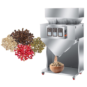 Machine de remplissage et d'emballage de poudre de 999g pour céréales/assaisonnements/épices/pigments/nuages de particules (trois têtes) - Product Image 1
