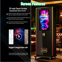 Máquina Expendedora Inteligente Multifuncional con Pantalla Publicitaria HD y Verificación de Edad