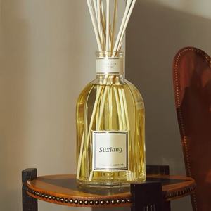 Diffusore di profumo per la casa a forma di ottagono di lusso all'ingrosso grande capacità 250ml/500ml bottiglia di vetro artigianale fai da te - Product Image 3