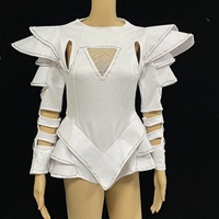Costume de danse DJ lumineux à LED pour soirée en club et performance