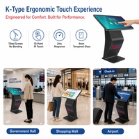 KEINONE - Kiosco con Pantalla Táctil Tipo K de 21.5, 32, 43, 55 y 65 Pulgadas, Señalización Digital Interactiva para Negocios y Marketing, Directo de Fábrica