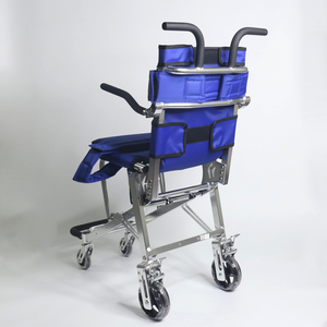 Medline-silla de ruedas compacta de aluminio, <span class=keywords><strong>ultra</strong></span> pequeña, para viajes - Product Image 5