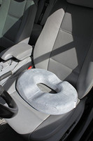 Coussin de siège en mousse à mémoire de forme pour siège de voiture, pour les longs trajets, soulagement de la douleur