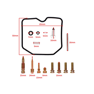 Kit de réparation de carburateur de moto pour Triumph <span class=keywords><strong>Bonneville</strong></span> <span class=keywords><strong>800</strong></span> T100 T 100 2001-08, accessoires de réparation, 2 ensembles - Product Image 6