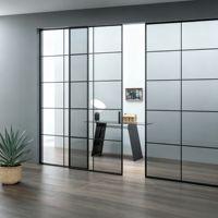 Porte coulissante AOMEJA + OPK, isolation acoustique, design minimaliste, intérieur, salon, salle de bain, chambre à coucher, cuisine, salle à manger