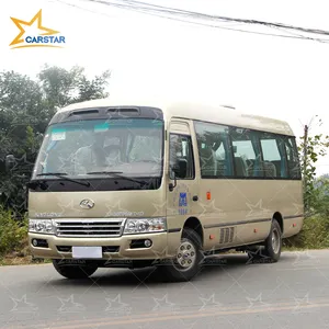 Mini autobús de pasajeros de 6,5 m, miniautobús usado de China