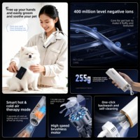 Sèche-cheveux pour animaux de compagnie à suspendre au cou 1000W, sèche-cheveux de toilettage mains libres pour chiens