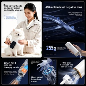 Hanging-neck <b>Pet</b> Hair Dryer 1000w <b>Pet</b> Neck-mounted Grooming Dryer Hands-free Dog Blow Dryer Hands-free Dog Blow Dryer - Product Image 3