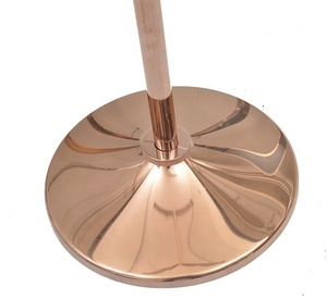 Visualizzazione Abbigliamento Cremagliera per il <span class=keywords><strong>Negozio</strong></span> delle Donne di Disegno In Acciaio Oro - Product Image 2