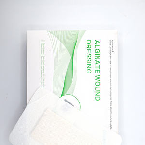 La medicazione per ferite in alginato Non adesivo all'ingrosso della fabbrica assorbe l'essudato della ferita Non adesivo 10*10 - Product Image 3