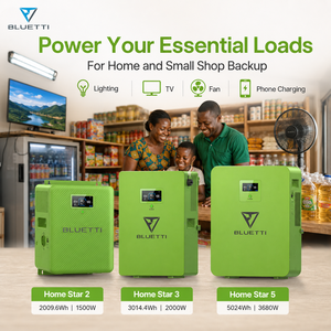Station d'alimentation portable BLUETTI à paiement à l'utilisation pour le stockage d'énergie domestique avec sortie AC/DC pour les maisons, les commerces et les bureaux en zone rurale - Product Image 2