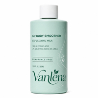 Lotion corporelle exfoliante et hydratante OEM/ODM AHA BHA, lissante pour peaux rugueuses, aux enzymes de poire, 10% acide glycolique, 2% acide salicylique, urée, 10oz