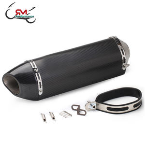 Silenciador Universal de escape de motocicleta de fibra de carbono completo para YAMAHA R3 MT09 <span class=keywords><strong>MT07</strong></span> FZ6 silenciador de carreras - Product Image 3