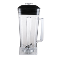 Pichet mixeur en plastique incassable Ideamay 2L avec lames en acier inoxydable, garantie 1 an, usage commercial et hôtelier, modèle IDM-J20