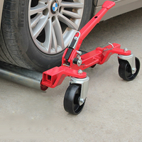 Dispositif de déplacement de véhicule et cric mobile de véhicule chariots mobiles de véhicule hydraulique cric de positionnement de pneu de voiture