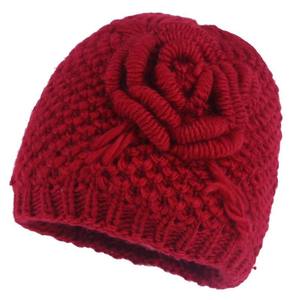 Chapeau tricoté rétro toutes saisons pour femmes, <span class=keywords><strong>bonnet</strong></span> <span class=keywords><strong>de</strong></span> <span class=keywords><strong>nuit</strong></span> rose <span class=keywords><strong>chaud</strong></span> pour mère, femme, belle-mère Baotou - Product Image 6