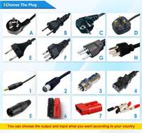 Chargeur de batterie au lithium-ion 12.6V 29.4V 42V 54.6V 67.2V 84V 22A 10A 20A pour Li-ion 24V 36V 48V 60V 72V chariots élévateurs moto